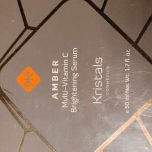AMBER multivitamin brightening syrum.                  by KRISTALS